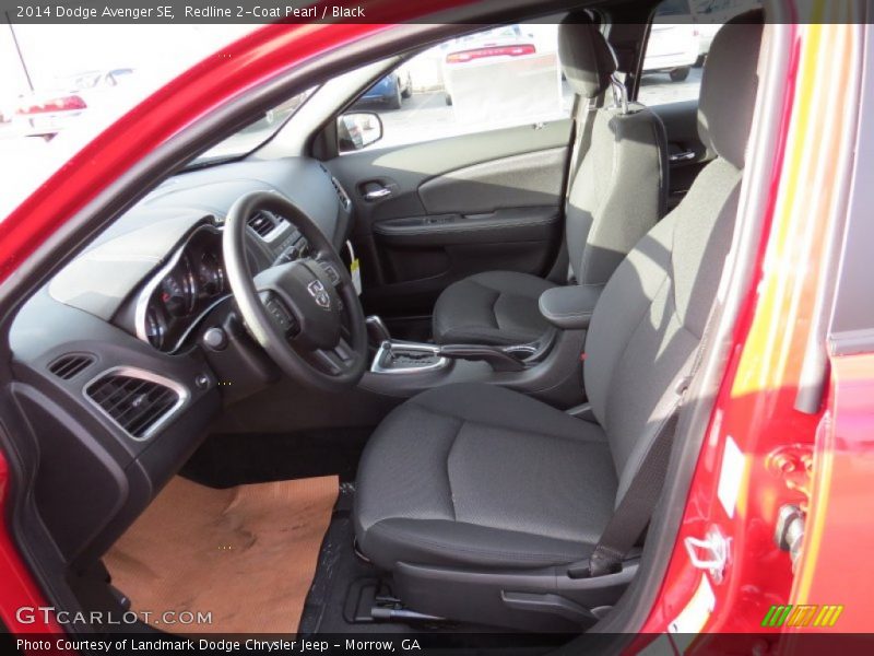 Redline 2-Coat Pearl / Black 2014 Dodge Avenger SE