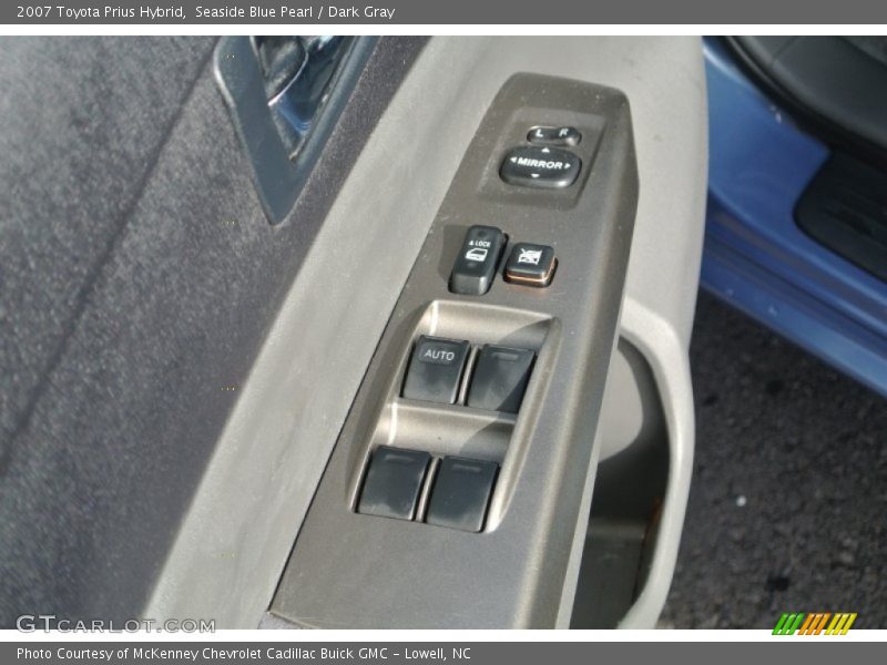 Seaside Blue Pearl / Dark Gray 2007 Toyota Prius Hybrid