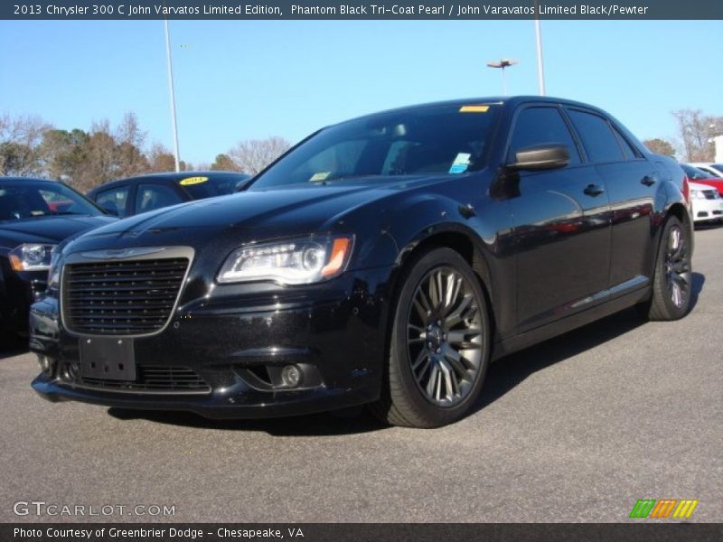 Front 3/4 View of 2013 300 C John Varvatos Limited Edition