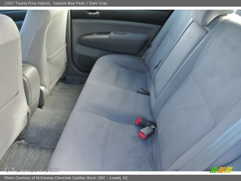 Seaside Blue Pearl / Dark Gray 2007 Toyota Prius Hybrid