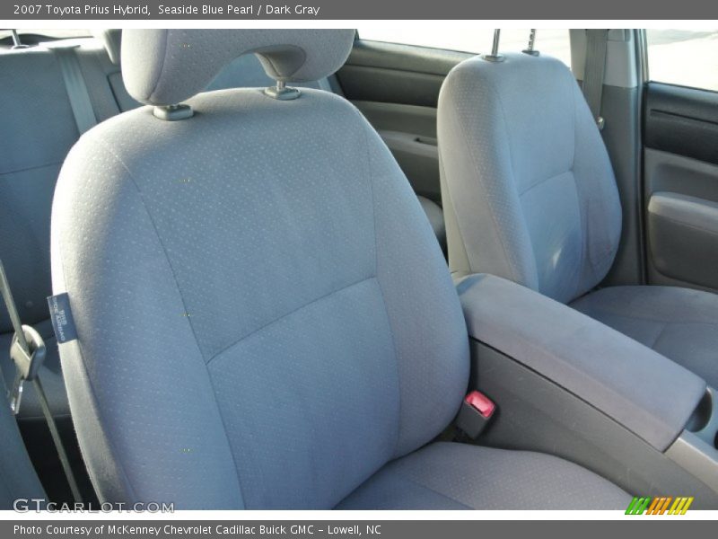 Seaside Blue Pearl / Dark Gray 2007 Toyota Prius Hybrid