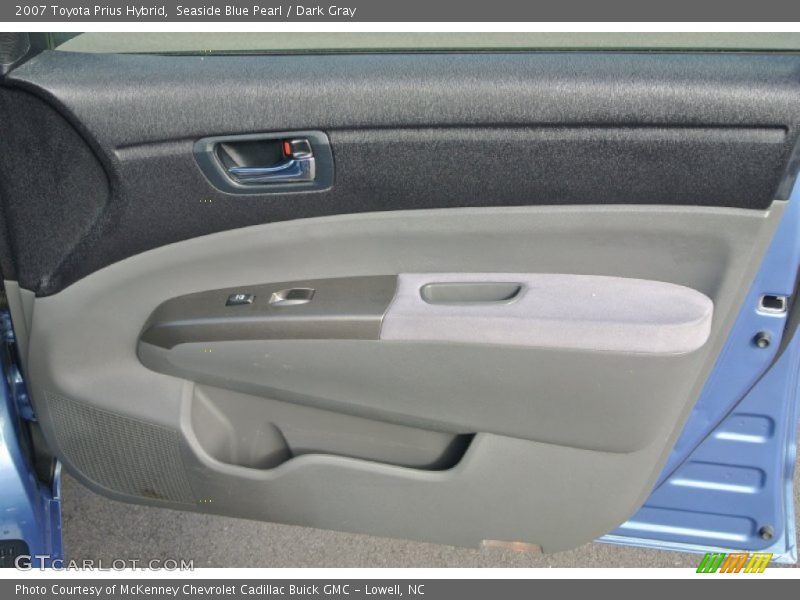 Seaside Blue Pearl / Dark Gray 2007 Toyota Prius Hybrid