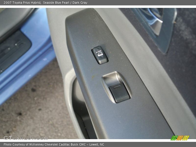 Seaside Blue Pearl / Dark Gray 2007 Toyota Prius Hybrid