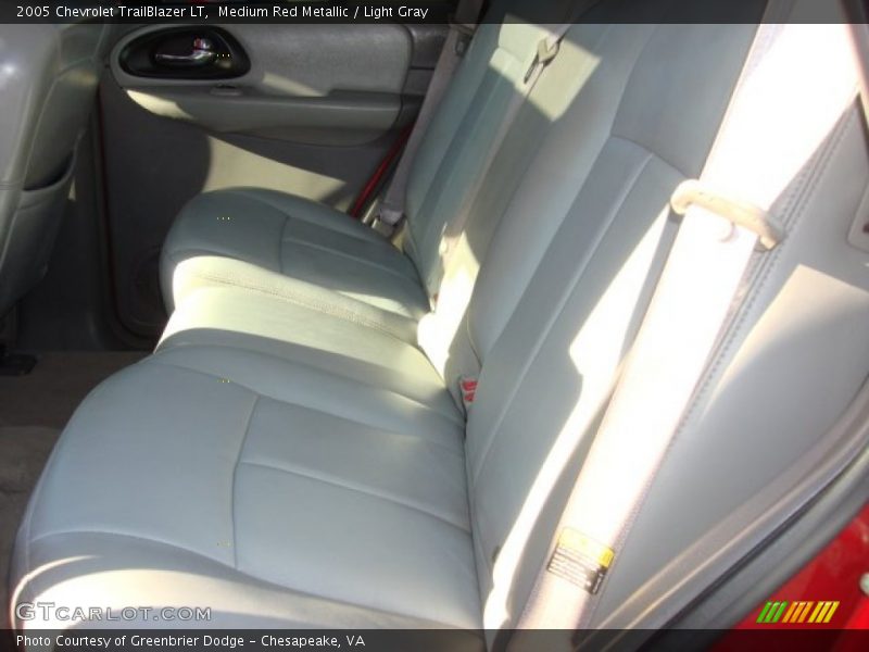 Medium Red Metallic / Light Gray 2005 Chevrolet TrailBlazer LT