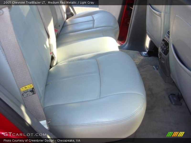Medium Red Metallic / Light Gray 2005 Chevrolet TrailBlazer LT