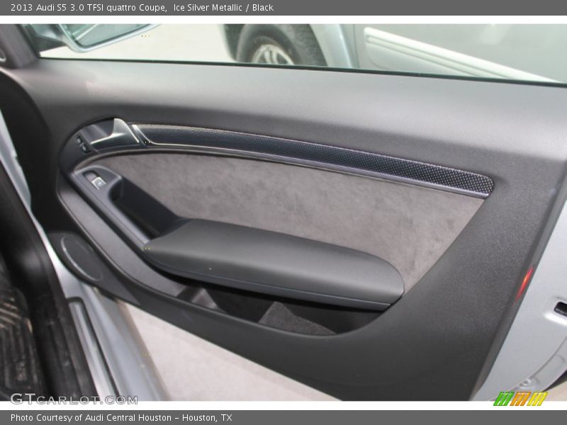 Ice Silver Metallic / Black 2013 Audi S5 3.0 TFSI quattro Coupe