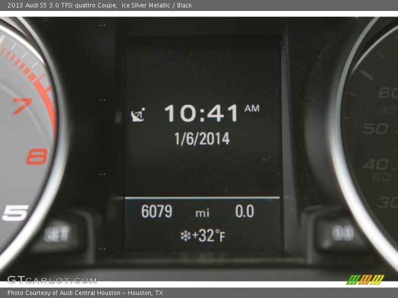 Ice Silver Metallic / Black 2013 Audi S5 3.0 TFSI quattro Coupe
