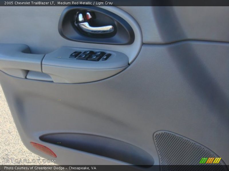 Medium Red Metallic / Light Gray 2005 Chevrolet TrailBlazer LT