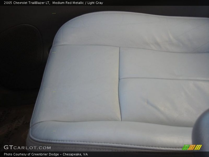 Medium Red Metallic / Light Gray 2005 Chevrolet TrailBlazer LT