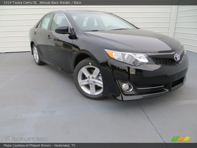 Attitude Black Metallic / Black 2014 Toyota Camry SE