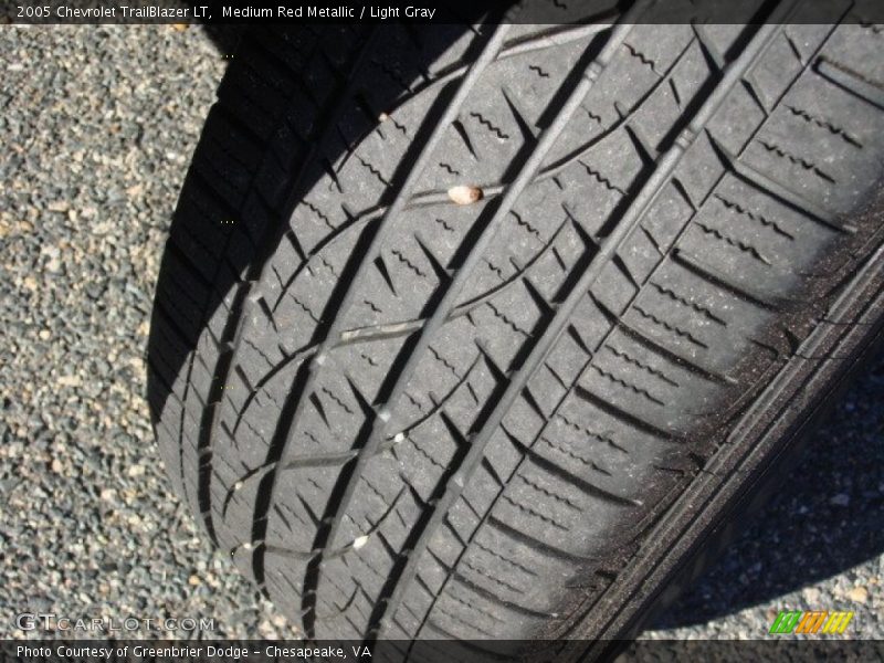 Medium Red Metallic / Light Gray 2005 Chevrolet TrailBlazer LT