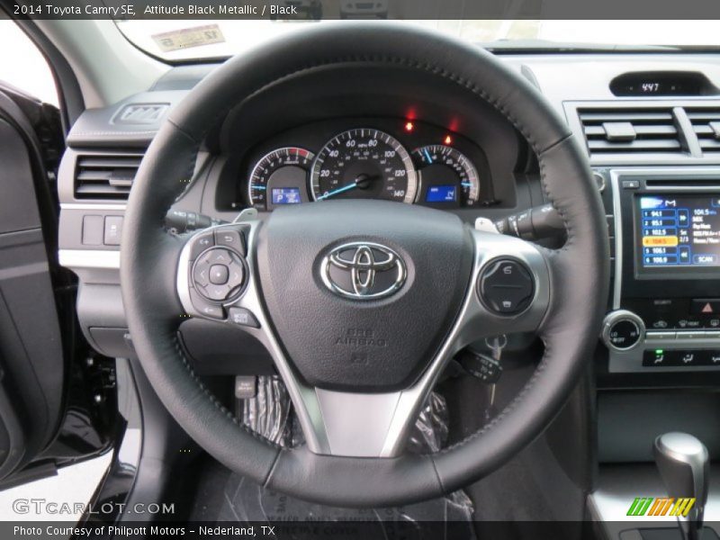 Attitude Black Metallic / Black 2014 Toyota Camry SE