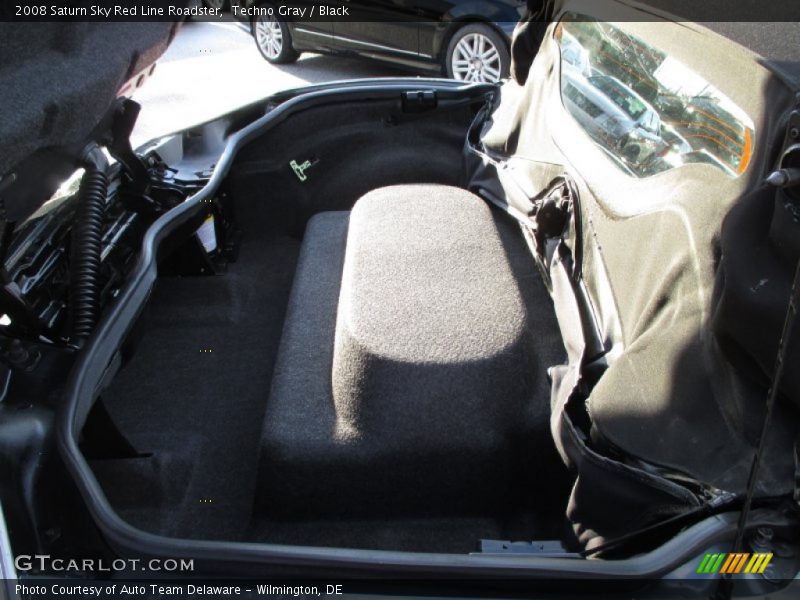 Techno Gray / Black 2008 Saturn Sky Red Line Roadster