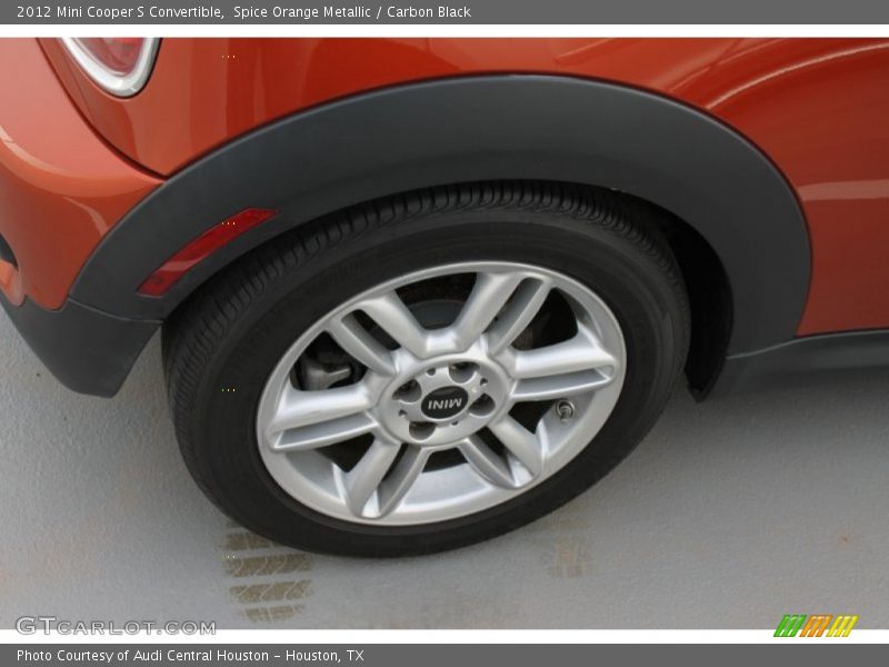 Spice Orange Metallic / Carbon Black 2012 Mini Cooper S Convertible