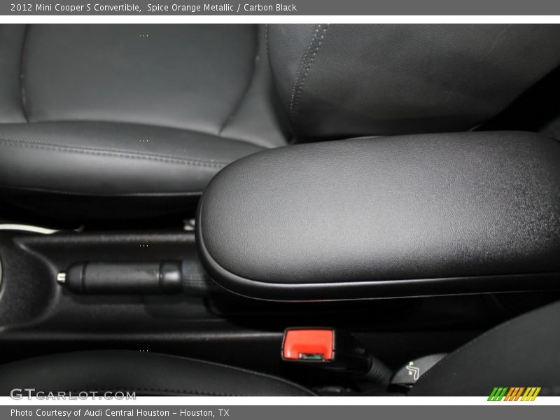 Spice Orange Metallic / Carbon Black 2012 Mini Cooper S Convertible