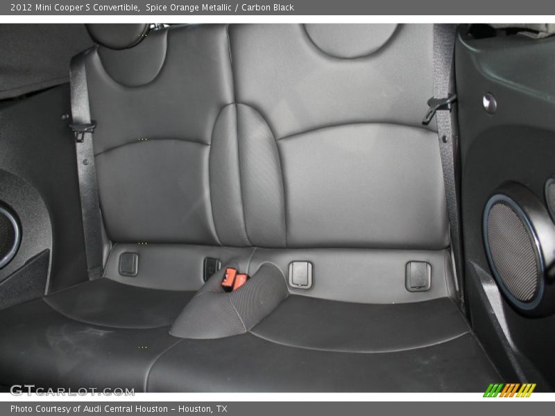 Spice Orange Metallic / Carbon Black 2012 Mini Cooper S Convertible