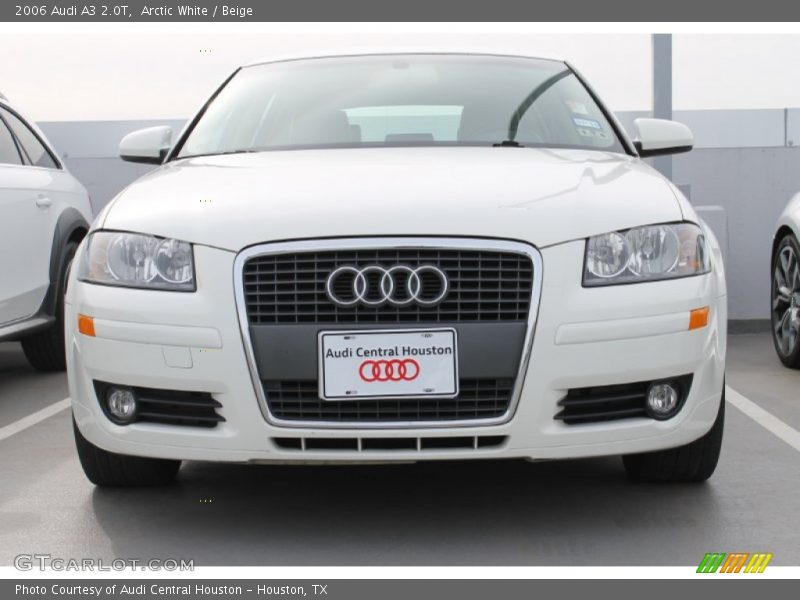 Arctic White / Beige 2006 Audi A3 2.0T