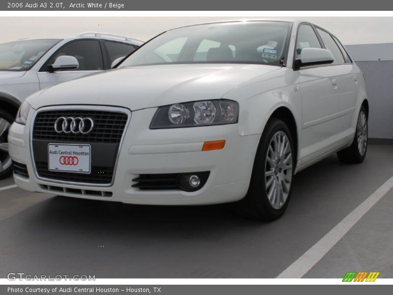 Arctic White / Beige 2006 Audi A3 2.0T