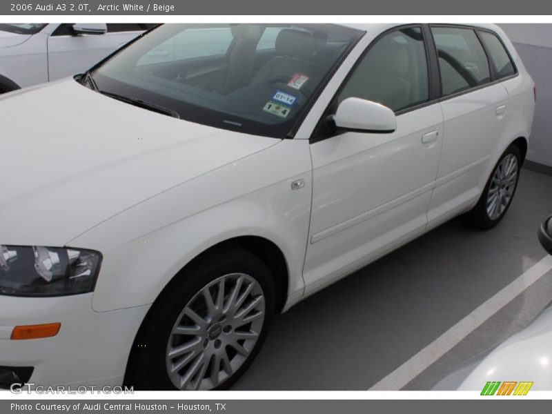 Arctic White / Beige 2006 Audi A3 2.0T