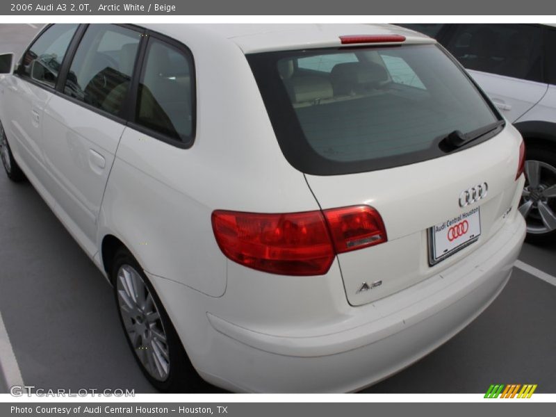 Arctic White / Beige 2006 Audi A3 2.0T
