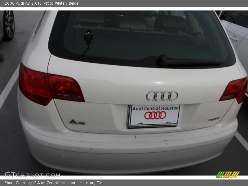 Arctic White / Beige 2006 Audi A3 2.0T