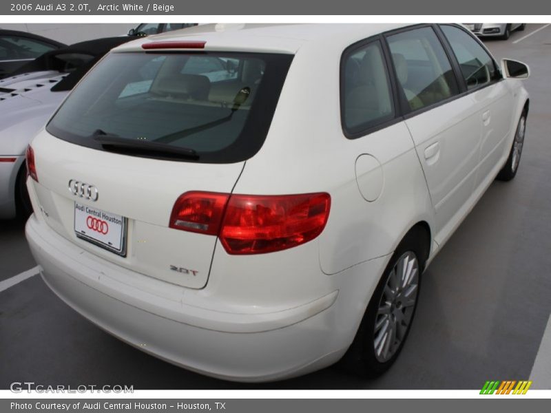Arctic White / Beige 2006 Audi A3 2.0T