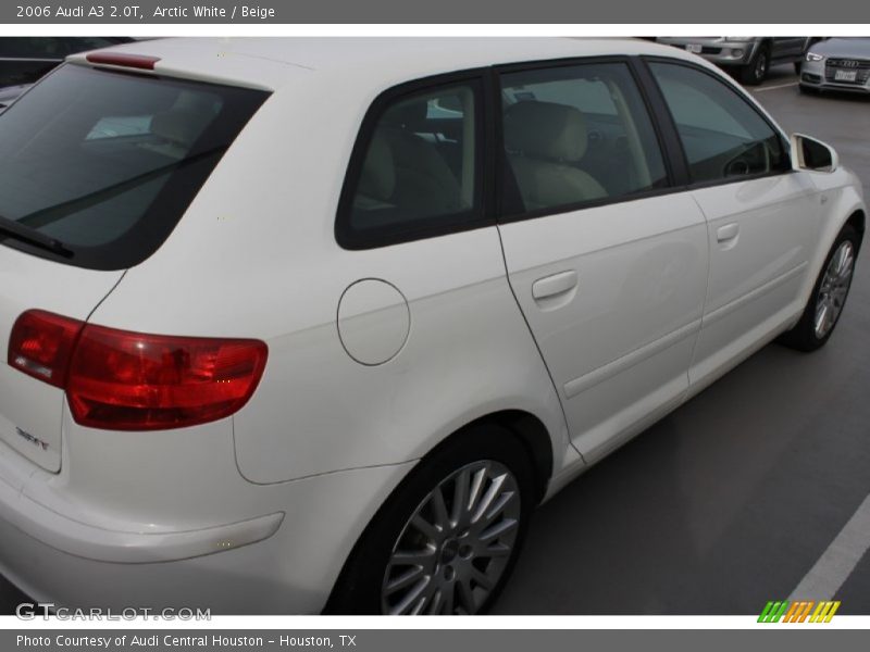 Arctic White / Beige 2006 Audi A3 2.0T