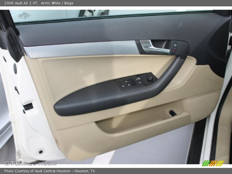 Arctic White / Beige 2006 Audi A3 2.0T