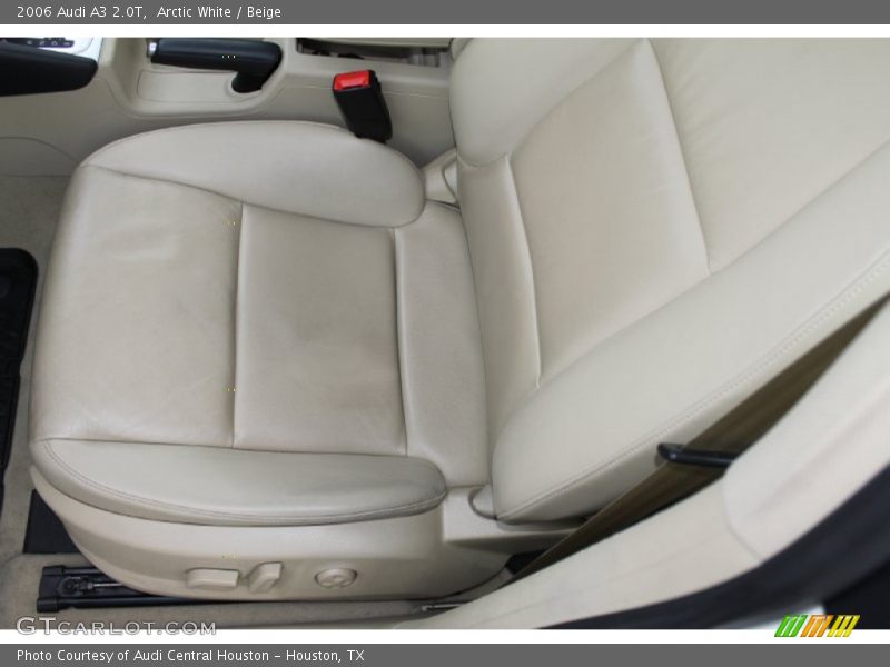 Arctic White / Beige 2006 Audi A3 2.0T