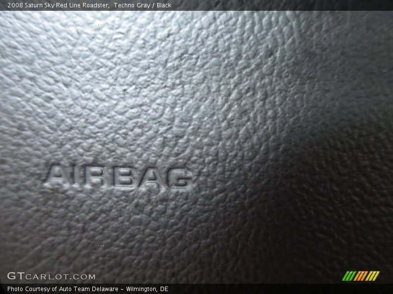 Techno Gray / Black 2008 Saturn Sky Red Line Roadster