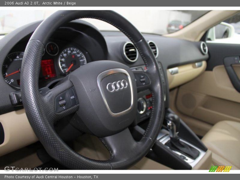 Arctic White / Beige 2006 Audi A3 2.0T