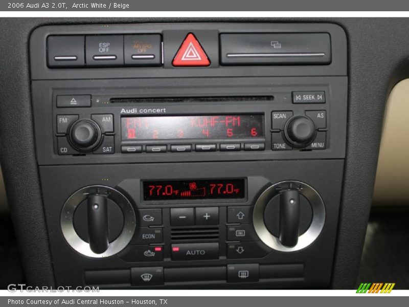Arctic White / Beige 2006 Audi A3 2.0T