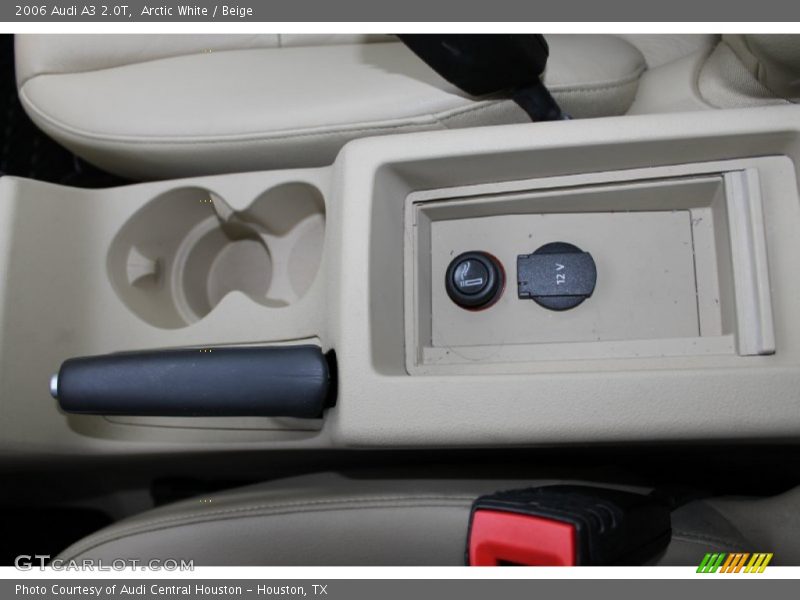 Arctic White / Beige 2006 Audi A3 2.0T