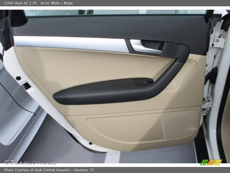 Arctic White / Beige 2006 Audi A3 2.0T