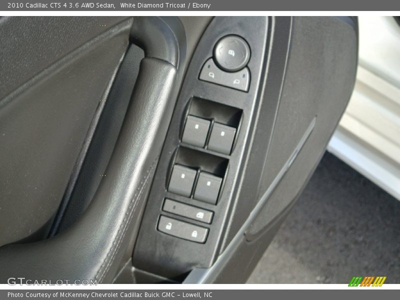 White Diamond Tricoat / Ebony 2010 Cadillac CTS 4 3.6 AWD Sedan