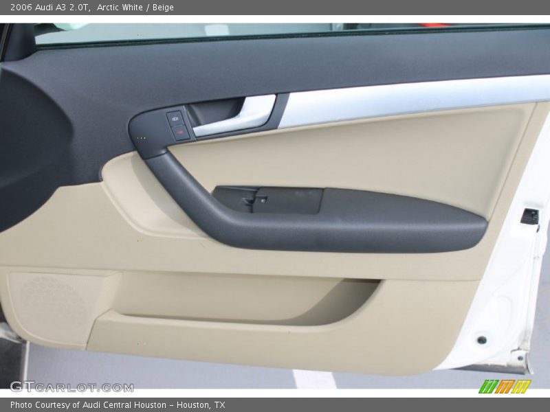 Arctic White / Beige 2006 Audi A3 2.0T