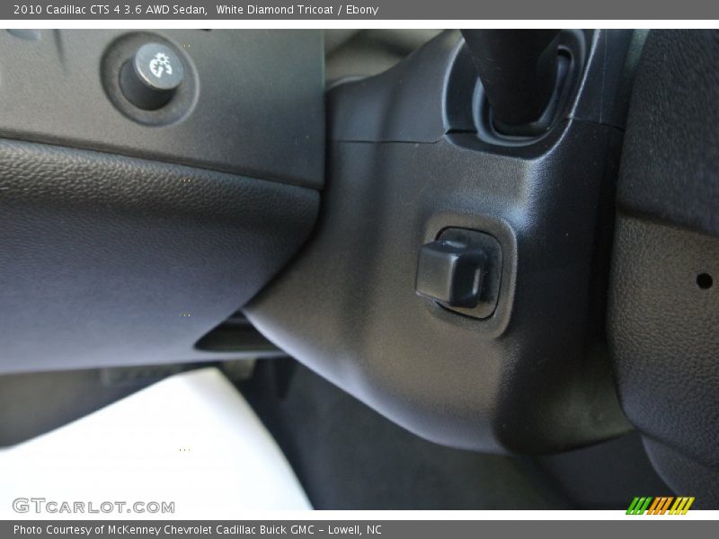White Diamond Tricoat / Ebony 2010 Cadillac CTS 4 3.6 AWD Sedan
