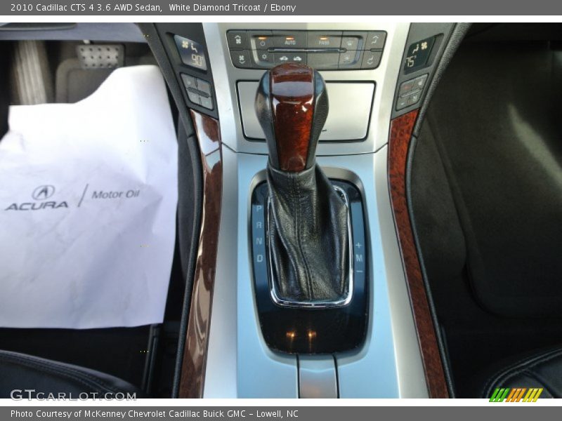 White Diamond Tricoat / Ebony 2010 Cadillac CTS 4 3.6 AWD Sedan