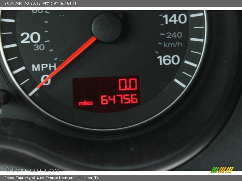 Arctic White / Beige 2006 Audi A3 2.0T