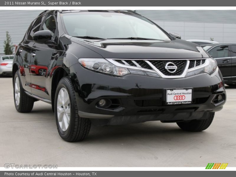 Super Black / Black 2011 Nissan Murano SL