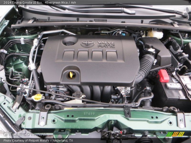  2014 Corolla LE Eco Engine - 1.8 Liter DOHC 16-Valve Dual VVT-i 4 Cylinder