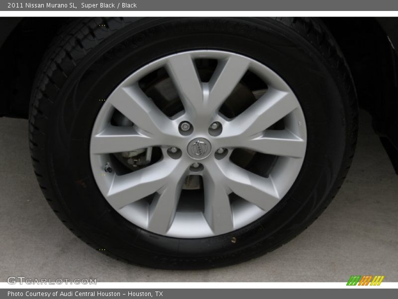 Super Black / Black 2011 Nissan Murano SL
