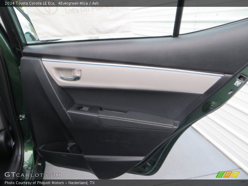 Door Panel of 2014 Corolla LE Eco