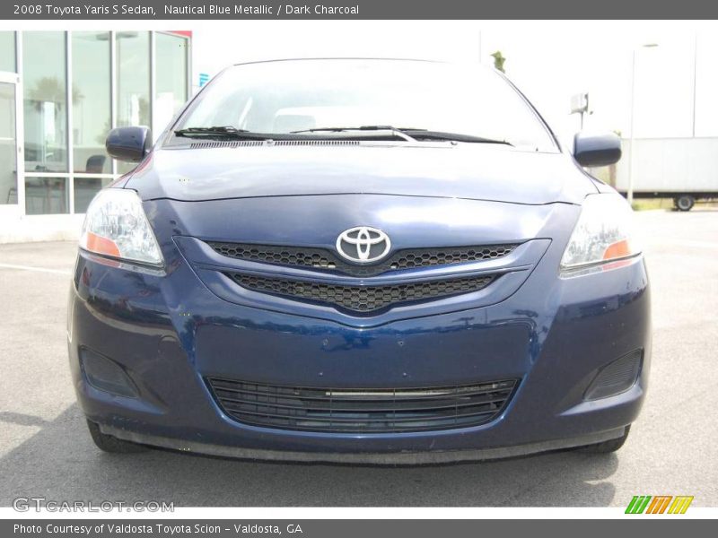 Nautical Blue Metallic / Dark Charcoal 2008 Toyota Yaris S Sedan