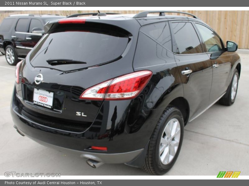 Super Black / Black 2011 Nissan Murano SL