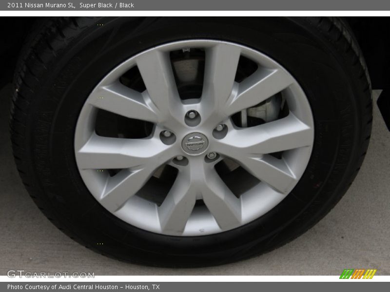 Super Black / Black 2011 Nissan Murano SL