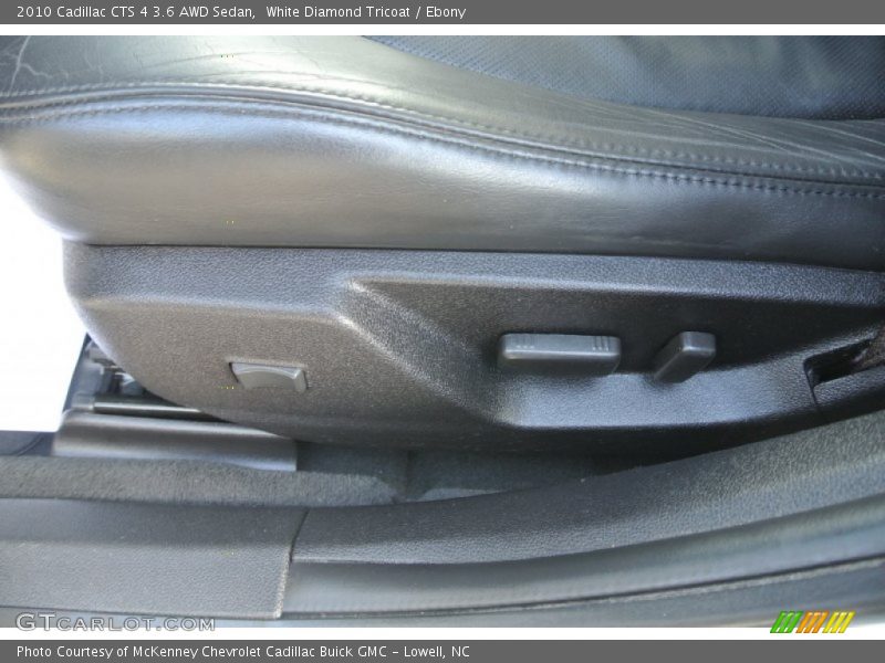 White Diamond Tricoat / Ebony 2010 Cadillac CTS 4 3.6 AWD Sedan