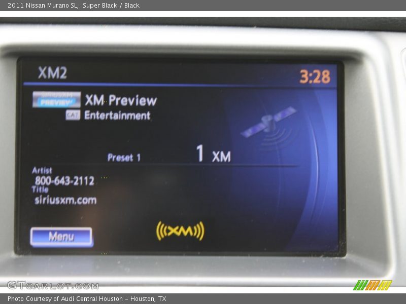 Super Black / Black 2011 Nissan Murano SL