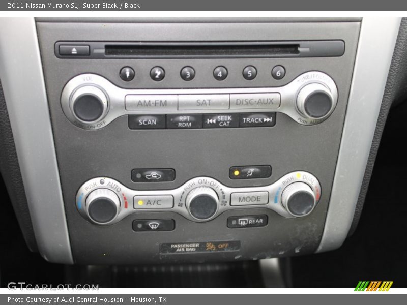 Super Black / Black 2011 Nissan Murano SL