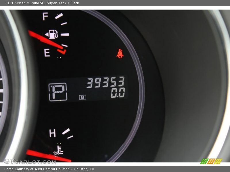 Super Black / Black 2011 Nissan Murano SL